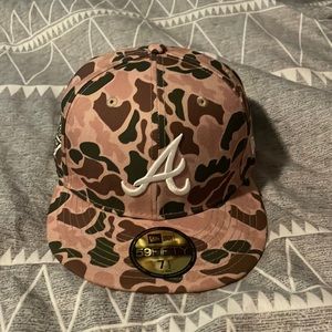 Braves hat camo